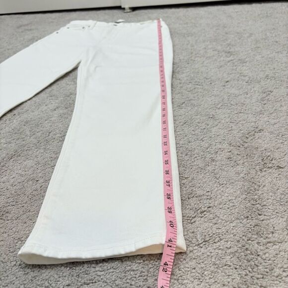 NWT J. Crew 2024 Classic Straight Jean in White Size 29 - Picture 8 of 12